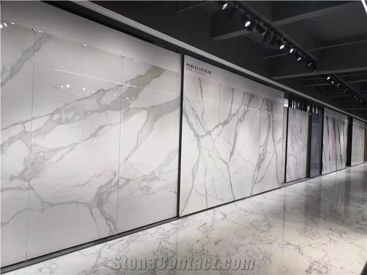 Italian Gray Tile Design Large Size Sintered Stone Slab