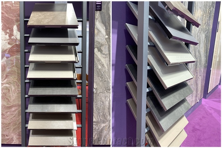 Modern Style Marble Looks Sintered Stone Wardrobe Cabinet Door