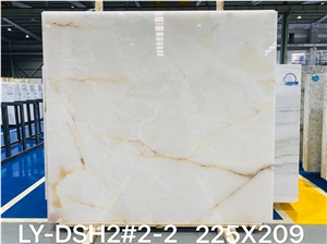 Snow Onyx Polished Slabs