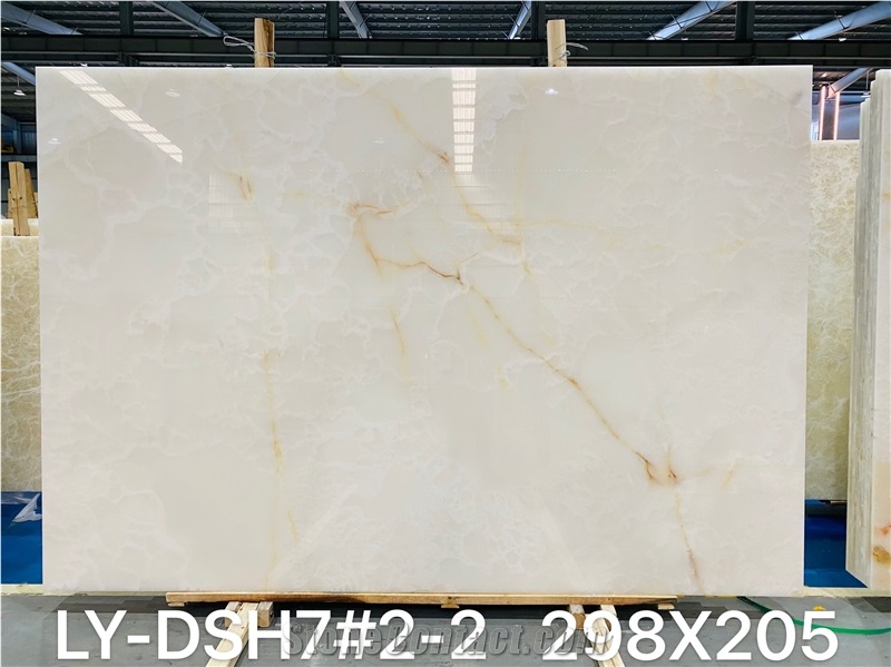 Snow Onyx Polished Slabs