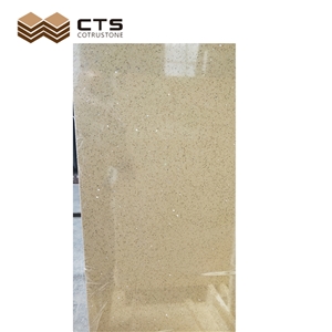 Big Slabs Crystal Light Yellow Sparkling Quartz Products