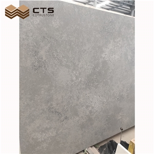 Factory Direct Customized Polish Slab Home Grey Quartz