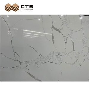 High Price White Quartz Customize Antibacterial Marble Look
