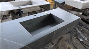 Marble Look Bathroom Sink Pure Color High Pressure Wholesale