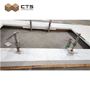 Pure White Counter Top Kitchen Top Custom Size Cheap Quality