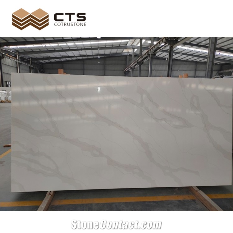 Quartz Big Slab Calacatta Gold Nice Price Good Quality