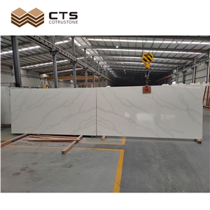 Quartz Big Slab Calacatta Gold Nice Price Good Quality