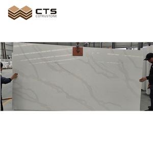Quartz Big Slab Calacatta Gold Nice Price Good Quality