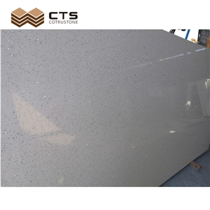 Sparking Style Starlight White Quartz Engineered Stone Slab Sparking Style Starlight White Quartz Engineered Stone Slab