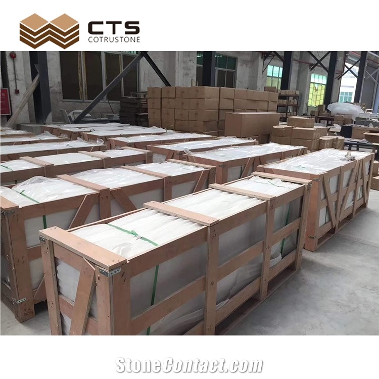 Sparking Style Starlight White Quartz Engineered Stone Slab
