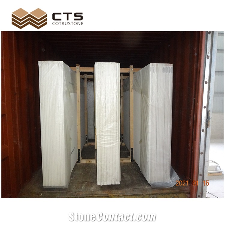 Sparking Style Starlight White Quartz Engineered Stone Slab