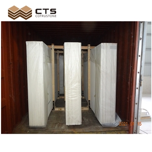 Sparking Style Starlight White Quartz Engineered Stone Slab