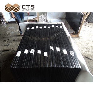 Black Cosmic Night Fancy Style Decor Granite Gabbro Slab