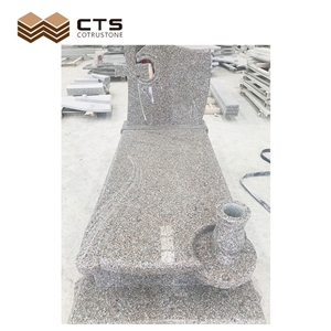 Custom G664 Polished Tombstone Factory Direct Cheap Cemetery