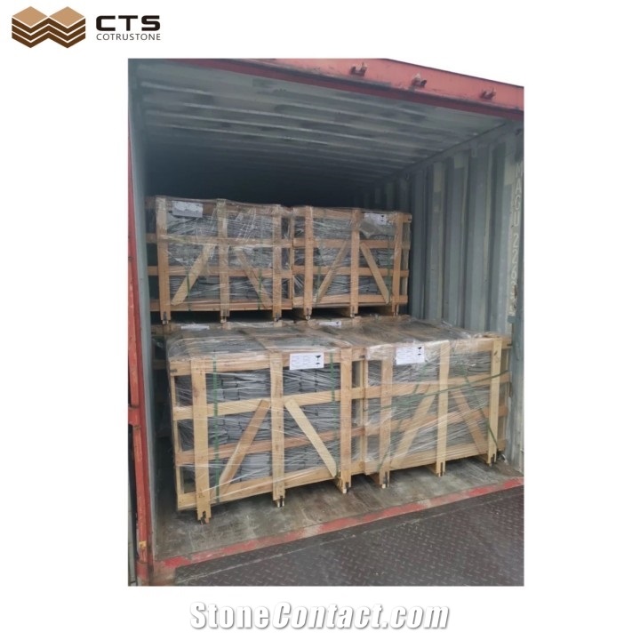 Factory Direct Customized Flamed Outside Area Rusty Slate Flagstone Paver