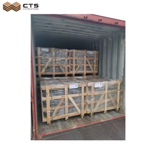 Factory Direct Customized Flamed Outside Area Rusty Slate Flagstone Paver