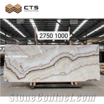 Fancy Styles Rainbow Onyx Slab Tile Livingroom Floor Wall