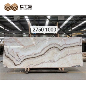 Fancy Styles Rainbow Onyx Slab Tile Livingroom Floor Wall