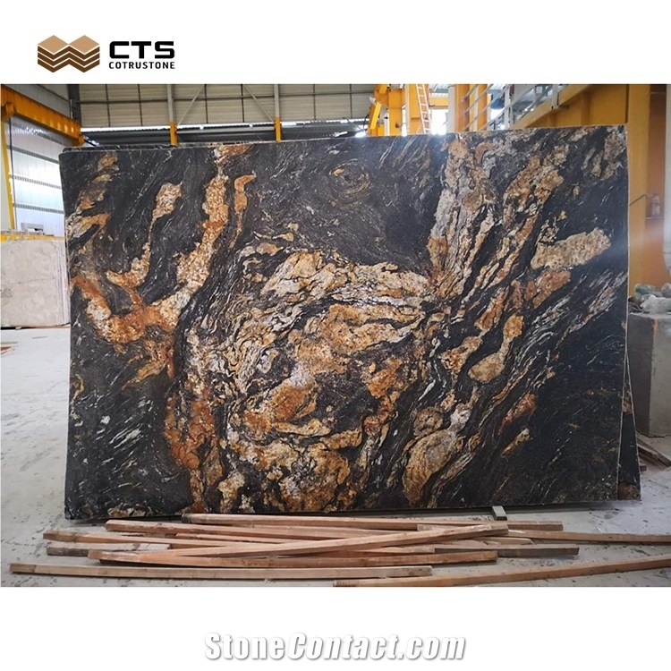 Graceful Desert Dream Luxury Granite Slabs Interior Decor