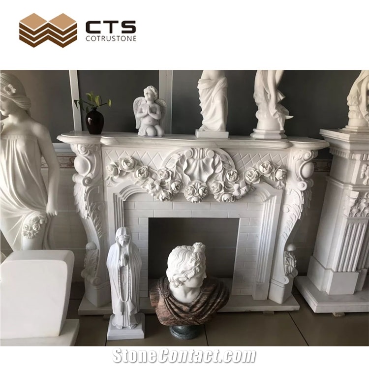 Interior Design Stone Fireplace Surround High Quality Mantel