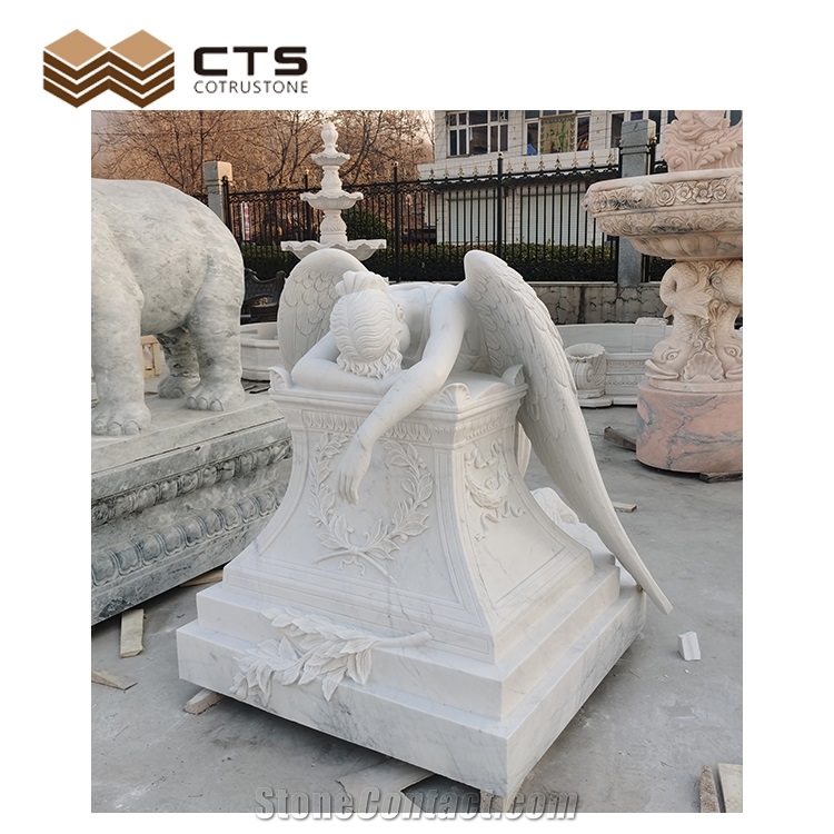 Marble Statue Religious Sculpture Custom Size Economic God
