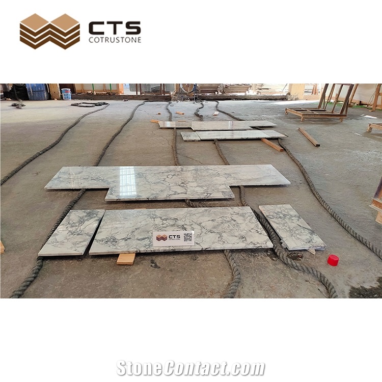 Marble Stone Super White Calacatta Counter Top