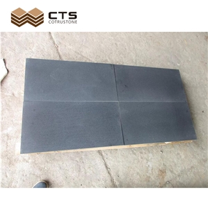 Natural Tiles Hainan Blue Basalt Stones Cut To Size