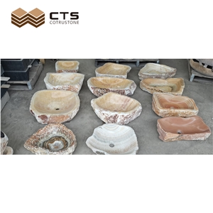Nature Stone Surface Interior Polished Wholesale Stock Basin