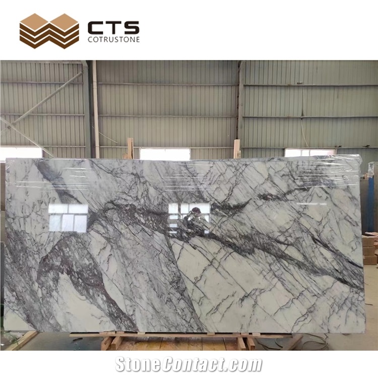Slab Tiles Polished Indoor Decoration Incense Plum Marble