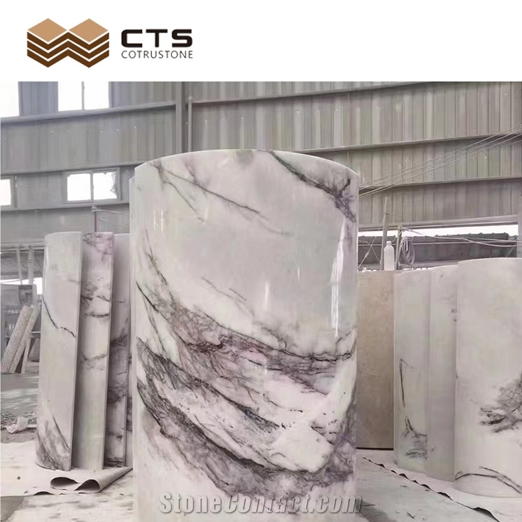 Slab Tiles Polished Indoor Decoration Incense Plum Marble