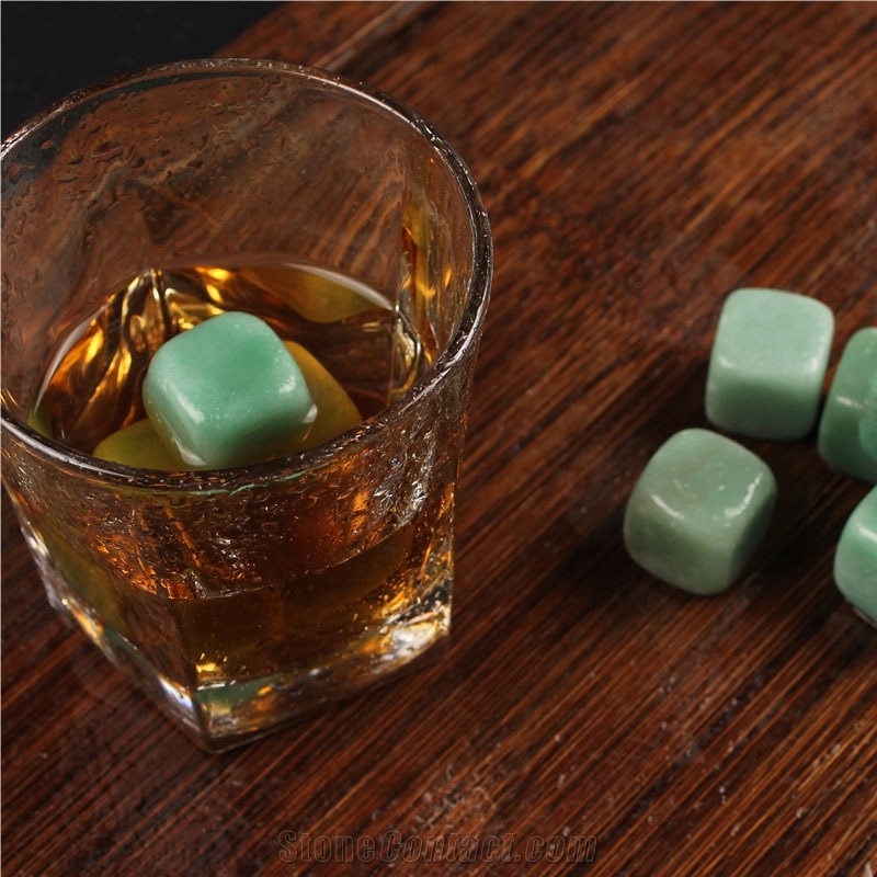 Top Whiskey Stone Rock Bar Tool Marble Finished Products