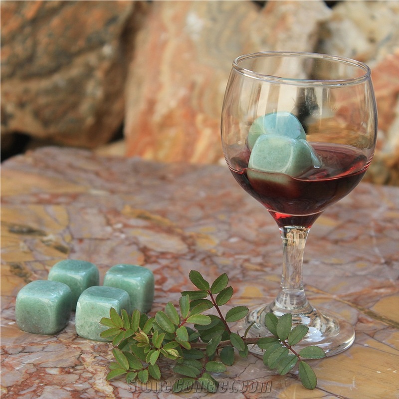 Top Whiskey Stone Rock Bar Tool Marble Finished Products