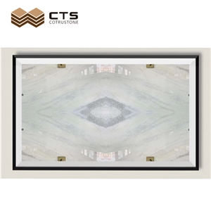 Victoria Blue Marble Exquisite Custom Slab For Indoordecor