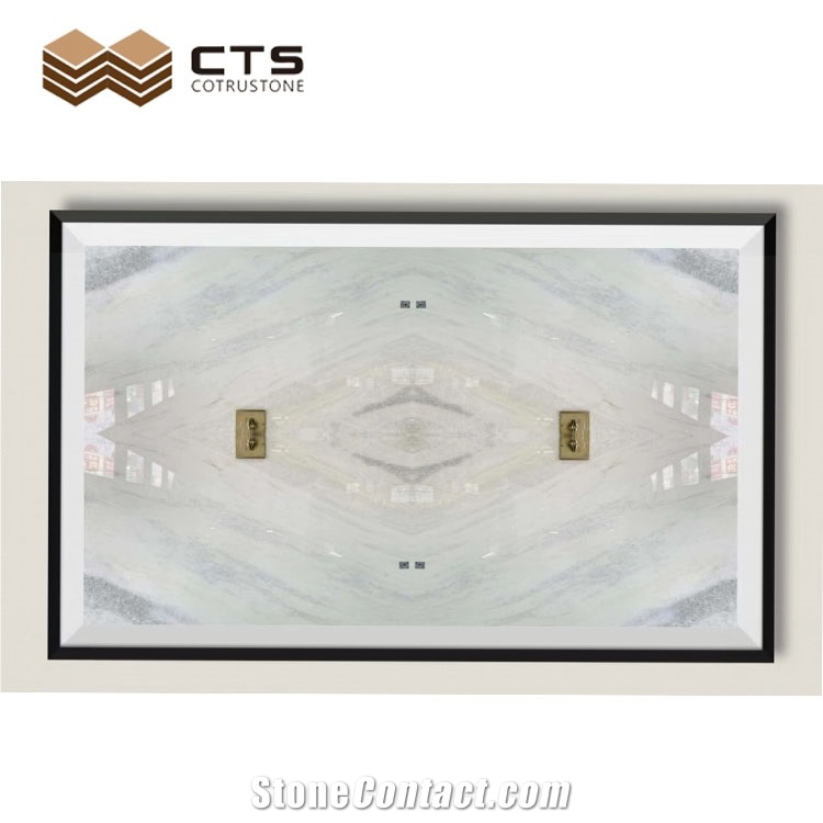 Victoria Blue Marble Exquisite Custom Slab For Indoordecor