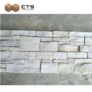 White Limestone Tile Exterior Wall Cladding