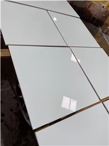 Nano White Artificial Marble Polished Floorting Tile Wall