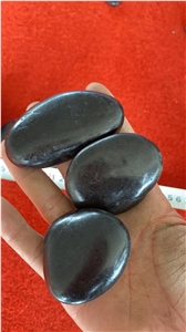 Black Pebble Ordinary Polilshed 2-3Cm For Garden Decoration