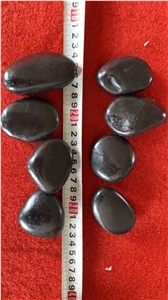 Black Pebble Ordinary Polilshed 2-3Cm For Garden Decoration