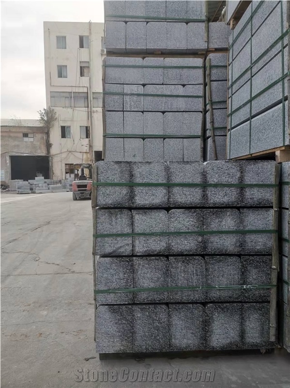 Grey Granite G603 Boundary Stone Sawn Cut