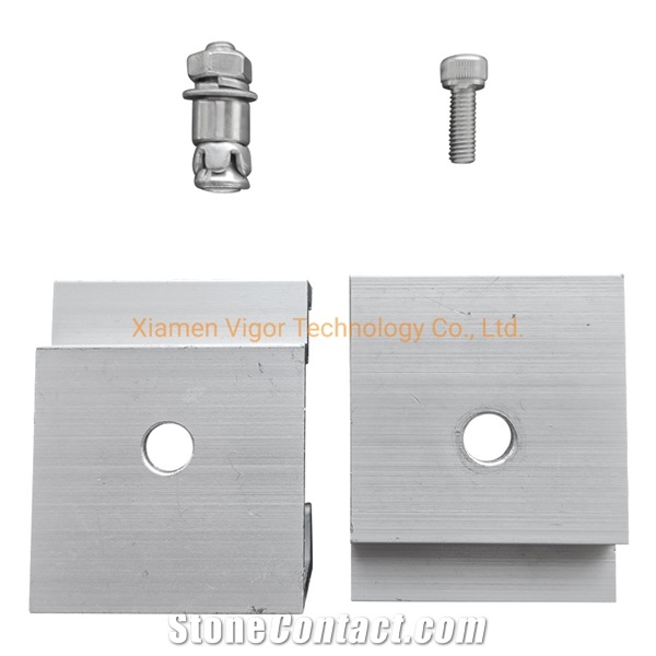 Aluminium Bracket For Stone, Marble, Granite Cladding System