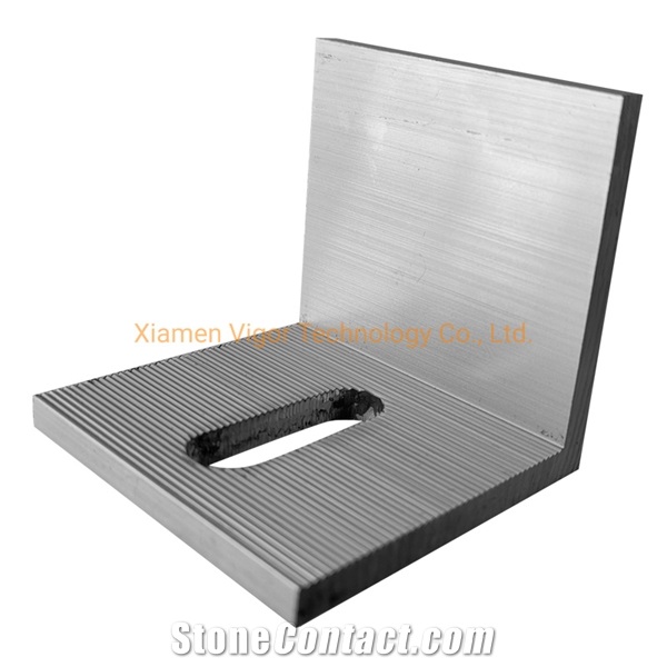 Aluminium Bracket L Angle For Stone Fixing
