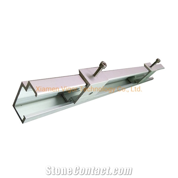 Aluminium Facade Channel For Cladding Stone Panels