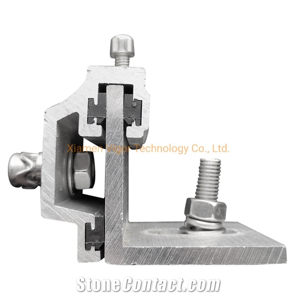 Aluminium Fixing Bracket For Ceramic Marble Granite Wall