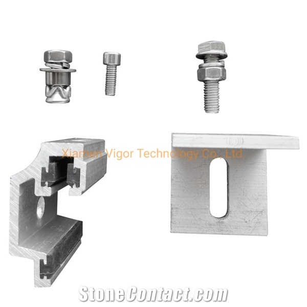 Aluminium Stone Bracket For Marble Granite Anchor