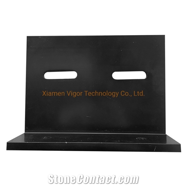 Black Anodized Aluminum Bracket For Stone Support System
