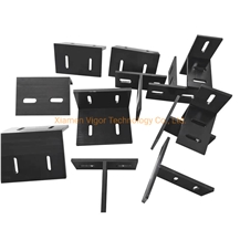 Black Anodized Aluminum Bracket For Stone Support System