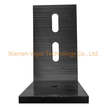 Black Anodizing Aluminium T Bracket For Facade Panel Fixing