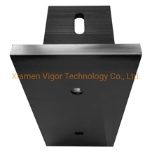 Black Anodizing Aluminium T Bracket For Facade Panel Fixing