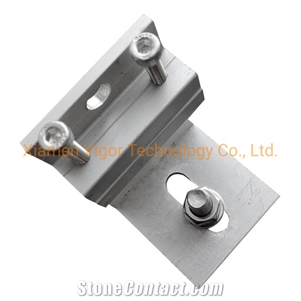 H Type Aluminium Bracket Curtain Wall Hardware