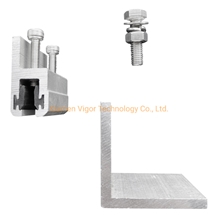 H Type Aluminium Bracket Curtain Wall Hardware